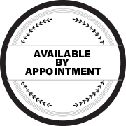 Available by Appointment badge